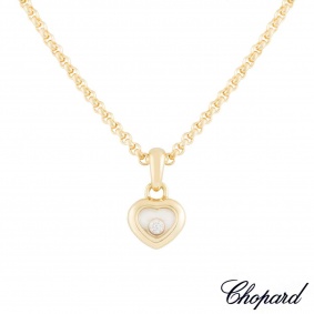 Chopard Yellow Gold Happy Diamonds Pendant 79/4854